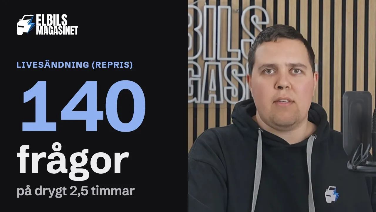 I'm back! Låt oss prata lite elbilar, många har frågat!