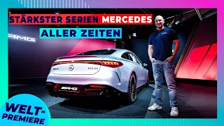 Mercedes EQS AMG: Sogar stärker als der Taycan Turbo S!