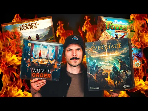 Top 10 New Hottest & Most Popular Board Games Right Now May 2026