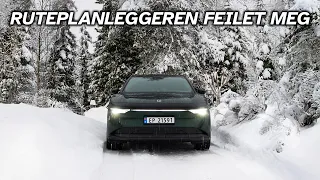 Måtte SNU! Fra Sverige tilbake til Norge i Zeekr 7X om vinteren