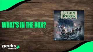 What's in the Box? - Arkham Horror: Under Dark Waves Expansion
