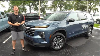 The 2025 Chevrolet Traverse is the MOST affordable midsize 3-row SUV!