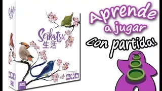 Seikatsu - Español - Reseña Juego de Mesa - Preparación y cómo se juega