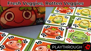 Harvest (2023 Japanese Edition) | Solo Playthrough - A Tricky Vegetable Card Game