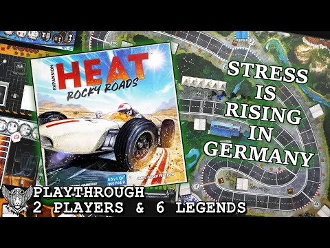Heat Pedal to the Metal - 2‑Player 6‑Legend Playthrough on Germany Track