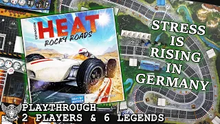 Heat Pedal to the Metal - 2‑Player 6‑Legend Playthrough on Germany Track
