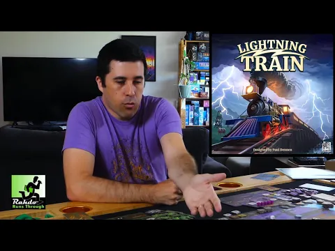 Lightning Train The designer of Dune Imperium & Clank takes on trains!