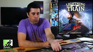 Lightning Train The designer of Dune Imperium & Clank takes on trains!