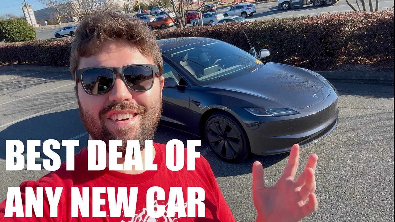$249/Month For a Brand New Tesla! The Best New Car Deal