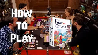 How To Play Four Gardens by Arcane Wonders - Board Games Live Teach