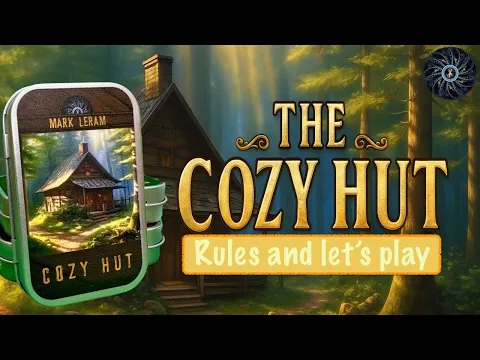 COZY HUT mint-box game, inspired by Thoreau's Walden. English rules and gameplay.