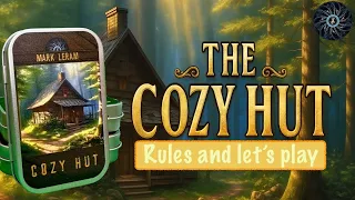 COZY HUT mint-box game, inspired by Thoreau's Walden. English rules and gameplay.