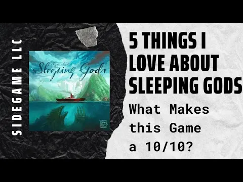 5 Things I Love About Sleeping Gods, the Board Game SideGame LLC