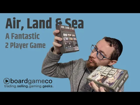 Air, Land & Sea Two Player Card Game Review