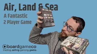Air, Land & Sea Two Player Card Game Review