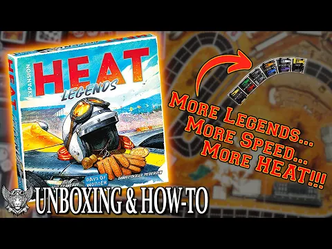 Heat Legends Expansion Unboxing, How to Play & Is It Worth It