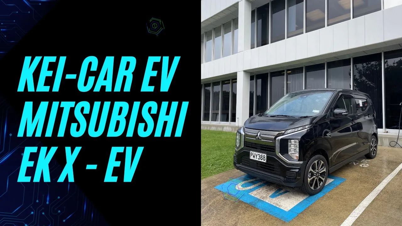 Mitsubishi eK X EV - the Japanese mini-EV tested