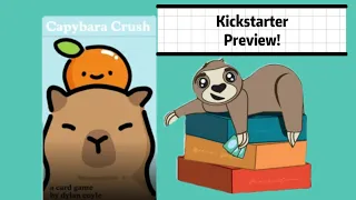 How to Play Capybara Crush Kickstarter Preview |Cascadia the Card Game|
