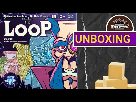 THE LOOP | UNBOXING [Brettspiel 2021] (Board Game Box )