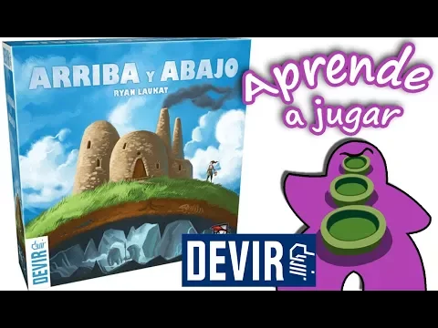 Arriba y Abajo - Español - Reseña Juego de Mesa - Preparación y cómo se juega