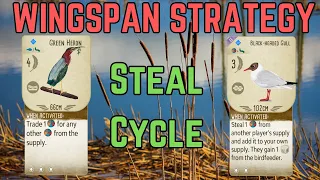 Wingspan Combo Strategy: Food Cycling Combo!