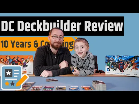 DC Comics Deck-Building Game Review - Simple & Accessible....But Too Simple?