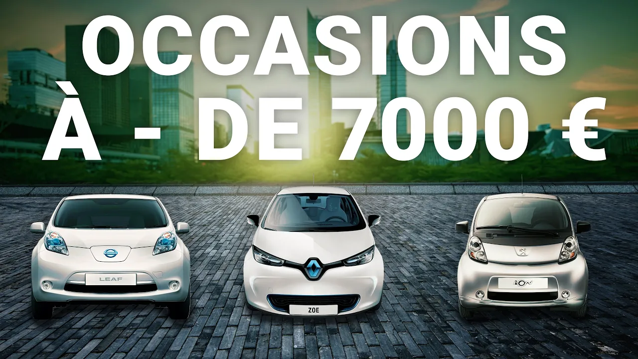 Quelle voiture électrique acheter d’occasion pour moins de 7 000 € ?
