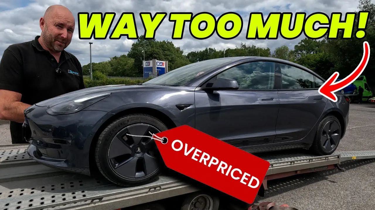 Auction prices are sky high! Is there still profit in this TESLA MODEL 3?