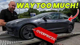 Auction prices are sky high! Is there still profit in this TESLA MODEL 3?