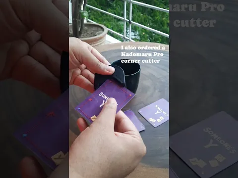 Prep cards with me! #asmr #cardgames
