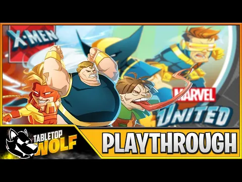 X-men Marvel United - Brotherhood of Mutants Playthrough