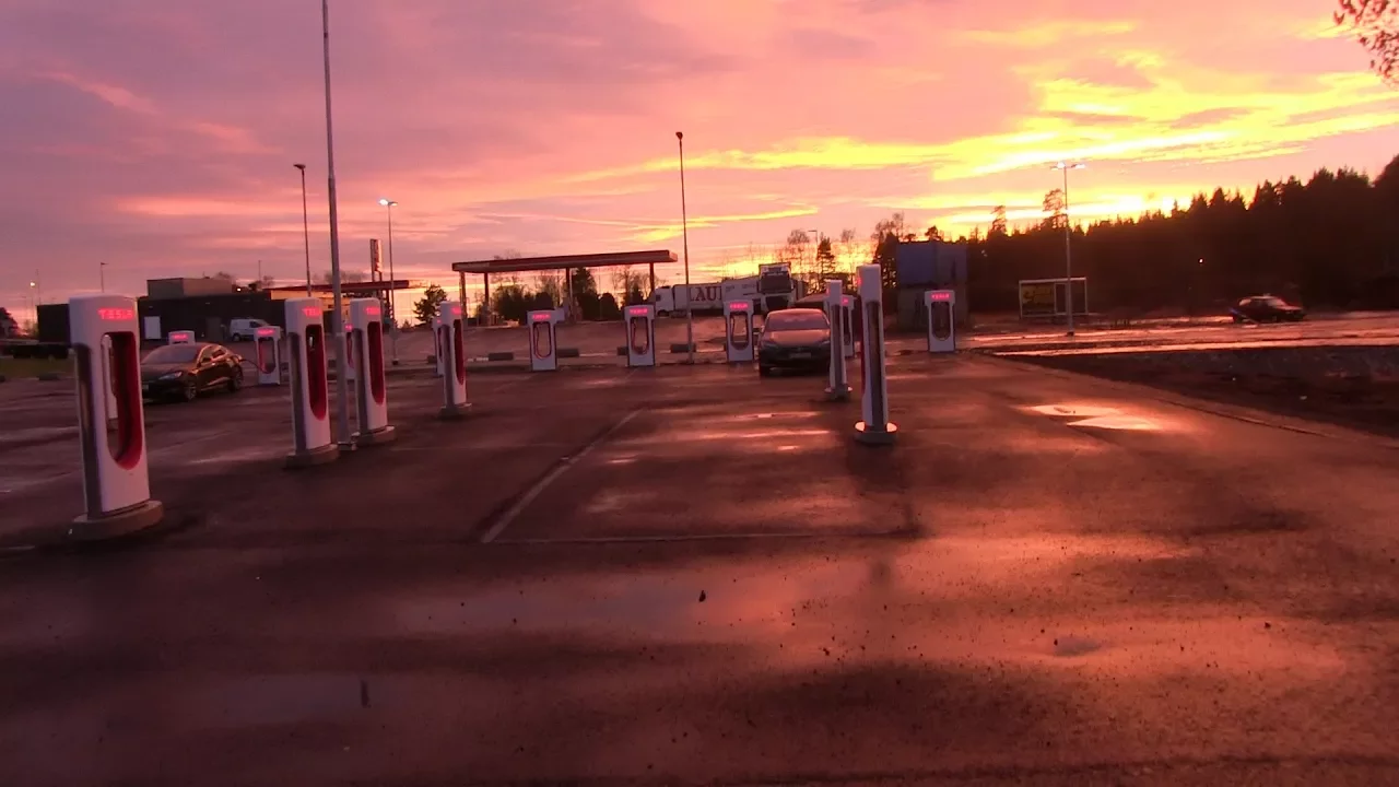 Europe's largest supercharger is still in Norway