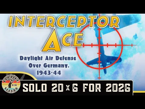2026 Solo Board Game Challenge | Interceptor Ace