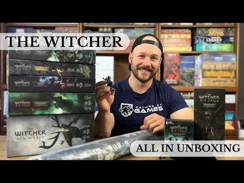 The Witcher Old World All In Unboxing
