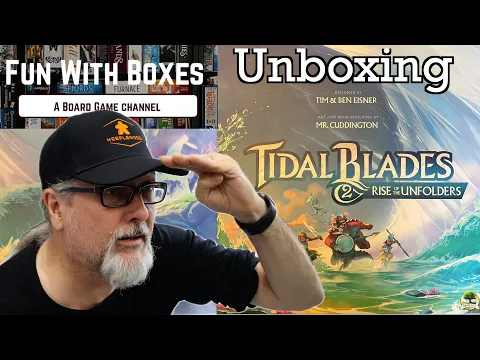 Tidal Blades 2: Rise of the Unfolders Kickstarter Unboxing including Miniature Set Druid City Games