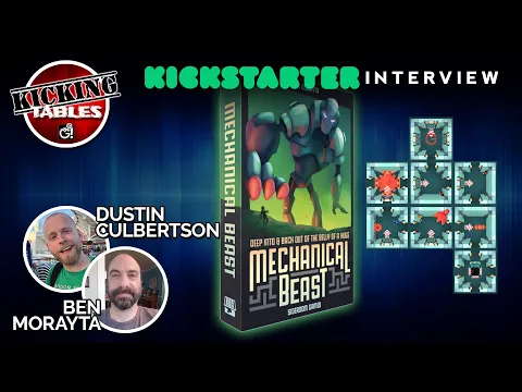 Mechanical Beast Boardgame | Kickstarter Interview with Creator Ben Morayta