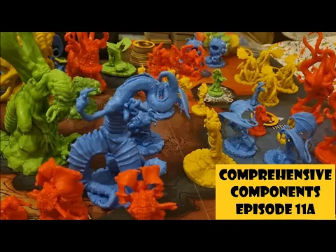 Comprehensive Components Ep11a - Cthulhu Wars First Edition detailed contents summary