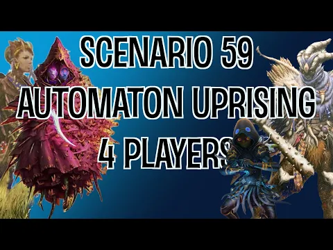 Frosthaven | 4 Player Gameplay | Scenario 59: Automaton Uprising | Twitch Stream