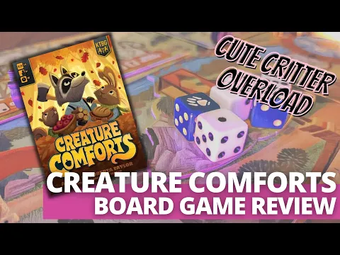 Creature Comforts review ~ Perfection for almost everybody!