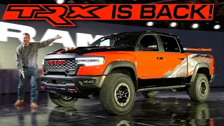 WORLD DEBUT: The New 2027 Ram TRX Is an INSANE 777-Horsepower Super Truck!