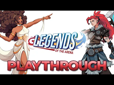 Legends Of The Arena Playthrough (1 ROUND!) (On Kickstarter til 9/26/25 @ 7pm CDT!)