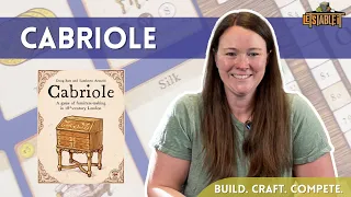 Cabriole Review | Worker Placement, Queueing, and Craftsmanship