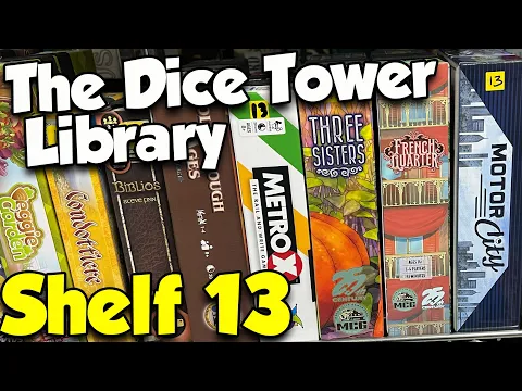 Library Shelf 13 - Roll and Write and Crimes!