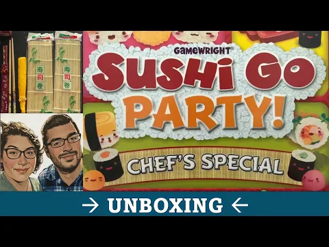 DGA Unboxes Board Games: Sushi Go Party! - Chef's Special