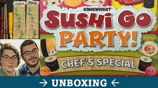 DGA Unboxes Board Games: Sushi Go Party! - Chef's Special