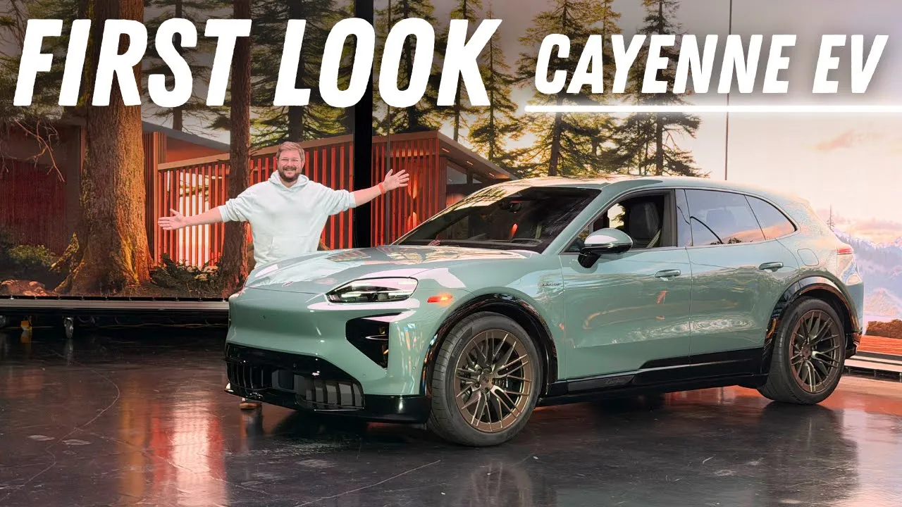 Porsche Cayenne EV Full Tour & First Look! Software, Space, Price, Charging, Range & More