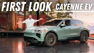 Porsche Cayenne EV Full Tour & First Look! Software, Space, Price, Charging, Range & More