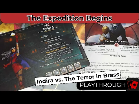 Aeon’s End: Beyond the Breach | Expedition Playthrough 1 - Indira vs. The Terror in Brass