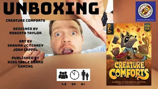 Creature Comforts Unboxing
