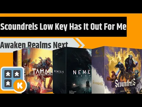 Why Scoundrels Has Me Genuinely Sad & Excited At The Same Time - A Review of Awaken Realms Next 2026